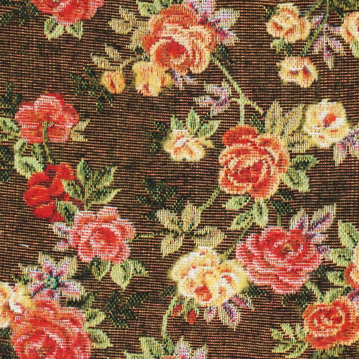 Floral Jacquard Large Handbag