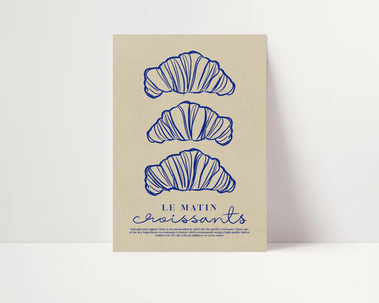 Croissant Print