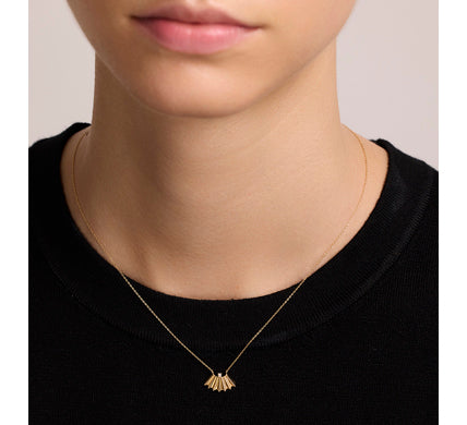 18K Gold Golden Hour Diamond Necklace