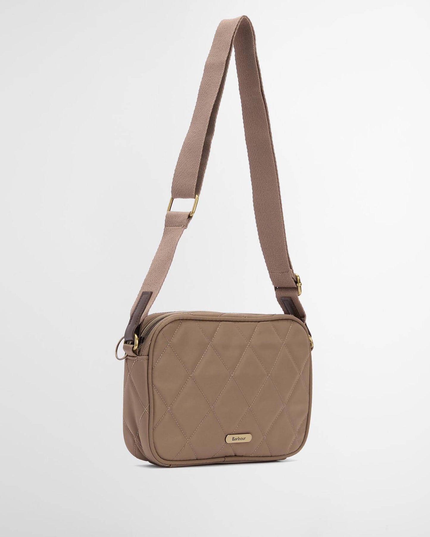 Barbour Quilted Crossbody Bag - Sand