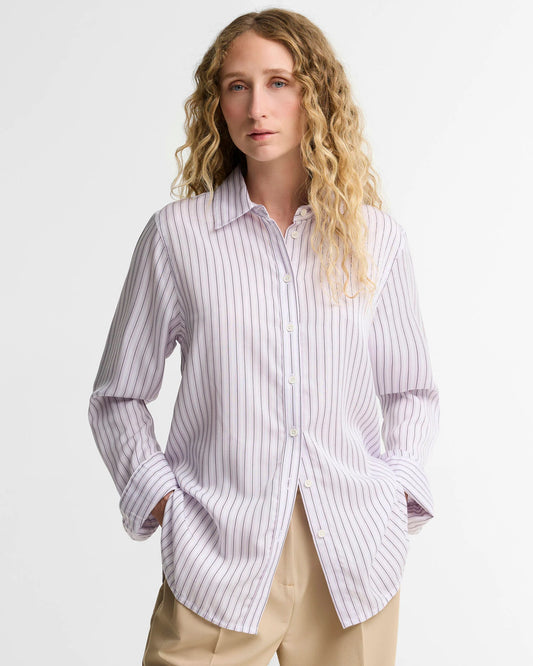 Barbour Evangeline Striped Relaxed Shirt for women