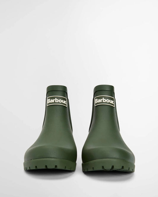 Barbour Women’s Wilton Chelsea Wellington Boots – Olive