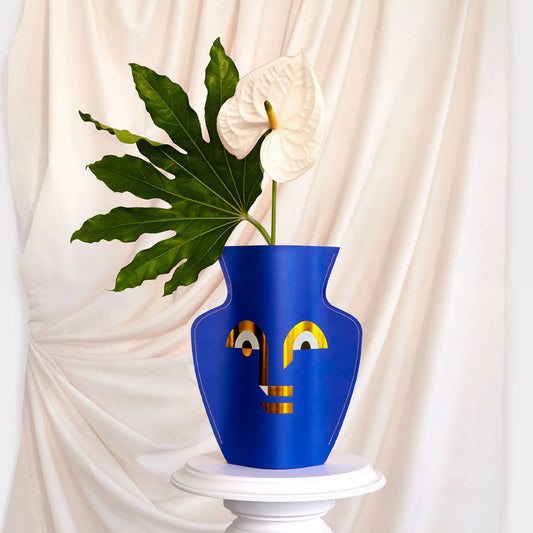 OCTAEVO Apollo Paper Flower Vase Double-Sided