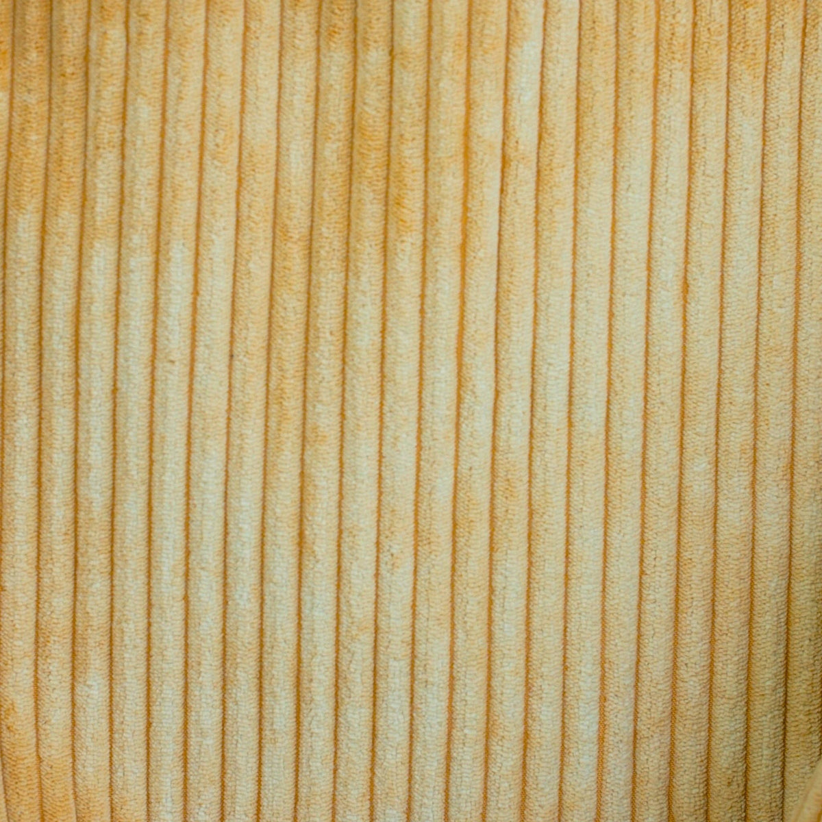 Large Zippered Corduroy Tote – Mustard Yellow