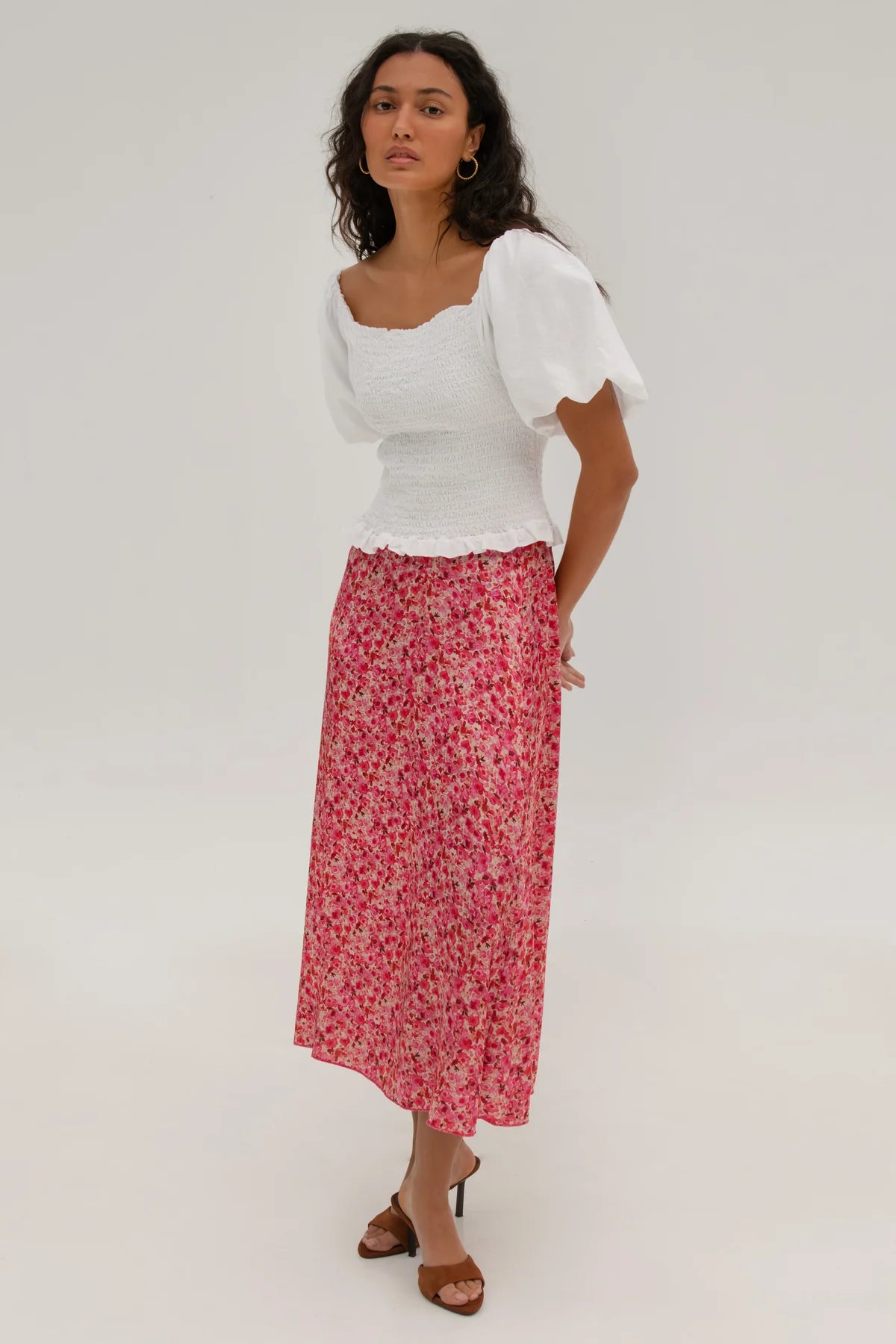 Carla Skirt Pink Poppy
