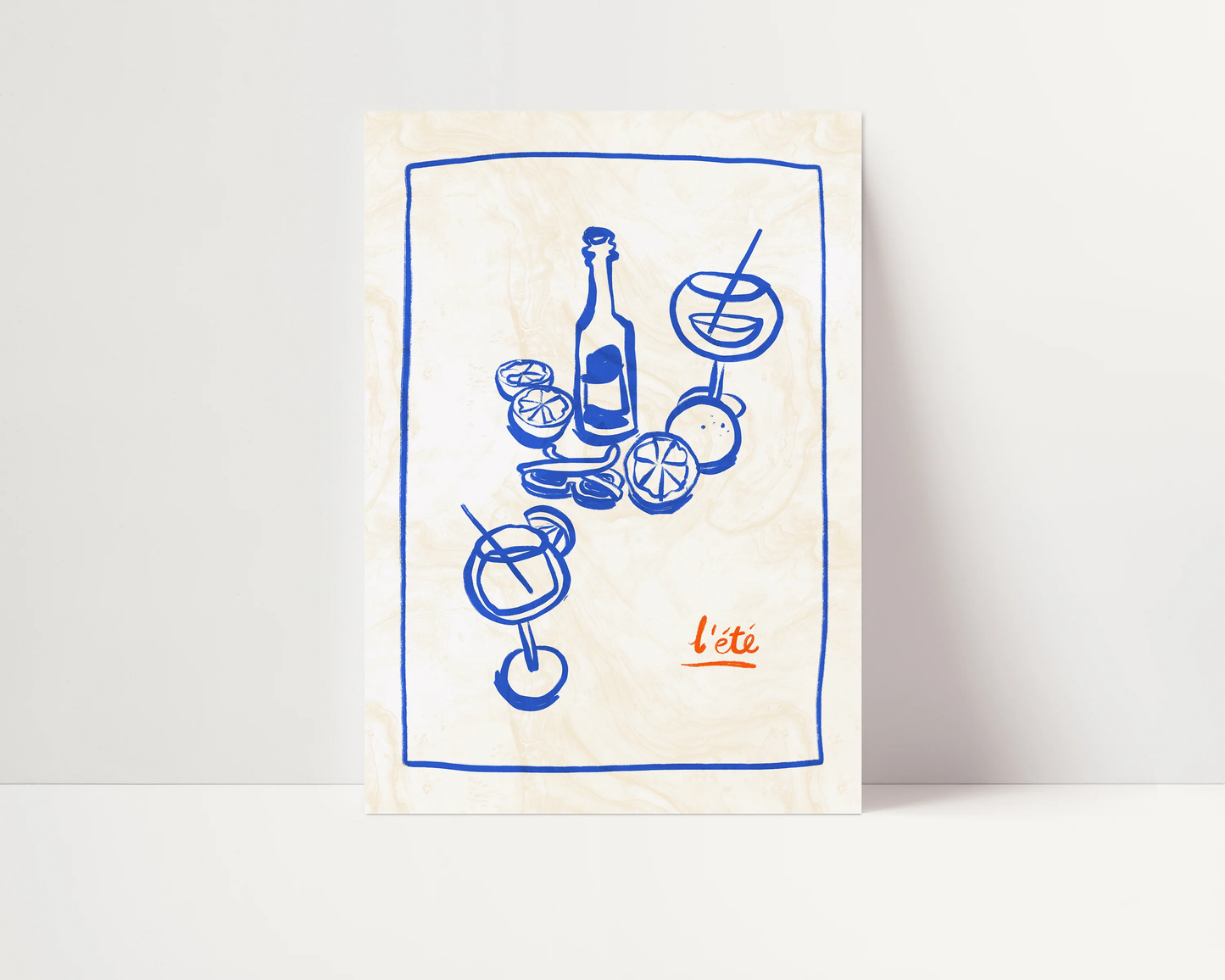 L'ete Print (Summer)