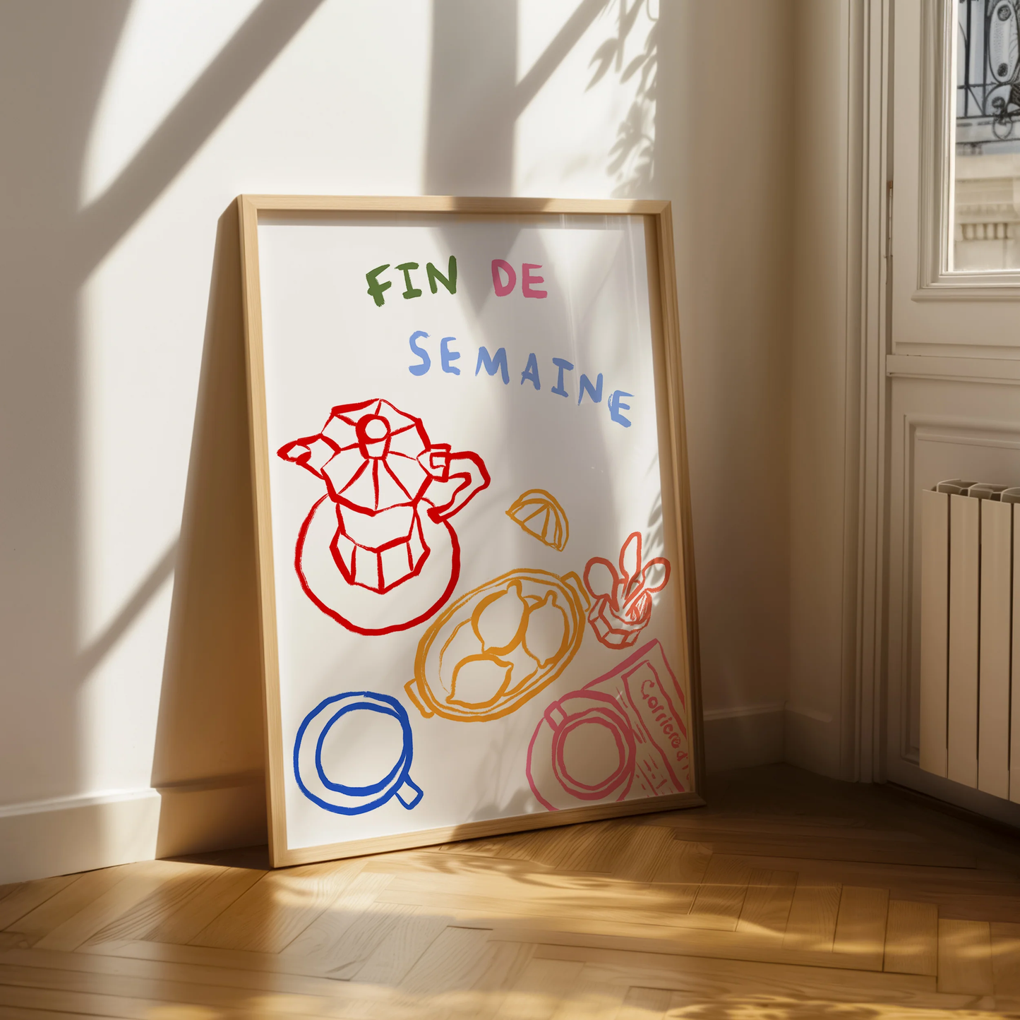 Fin De Semaine Print