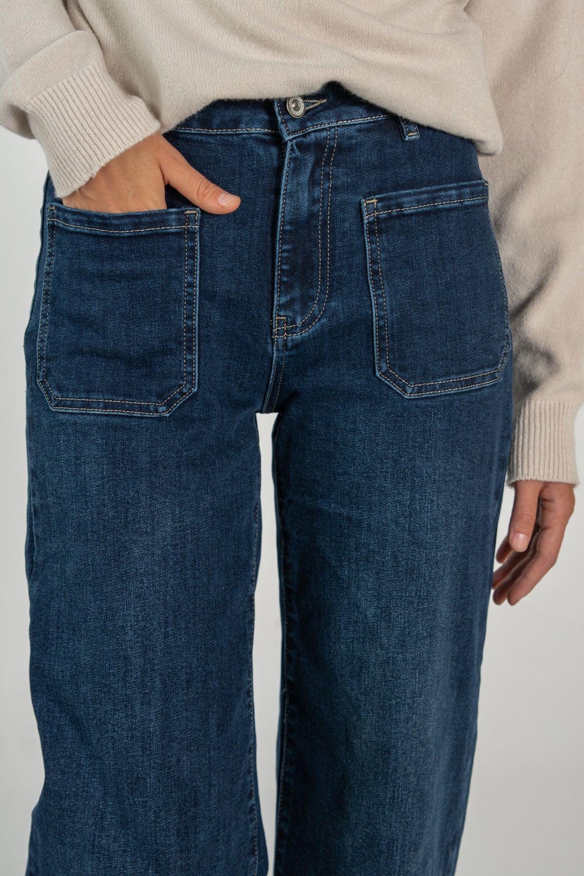 Claudia Jeans Dark Denim