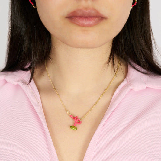You're So Vine Necklace - Pink