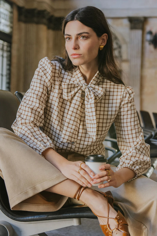 Carlota Blouse - Terracotta