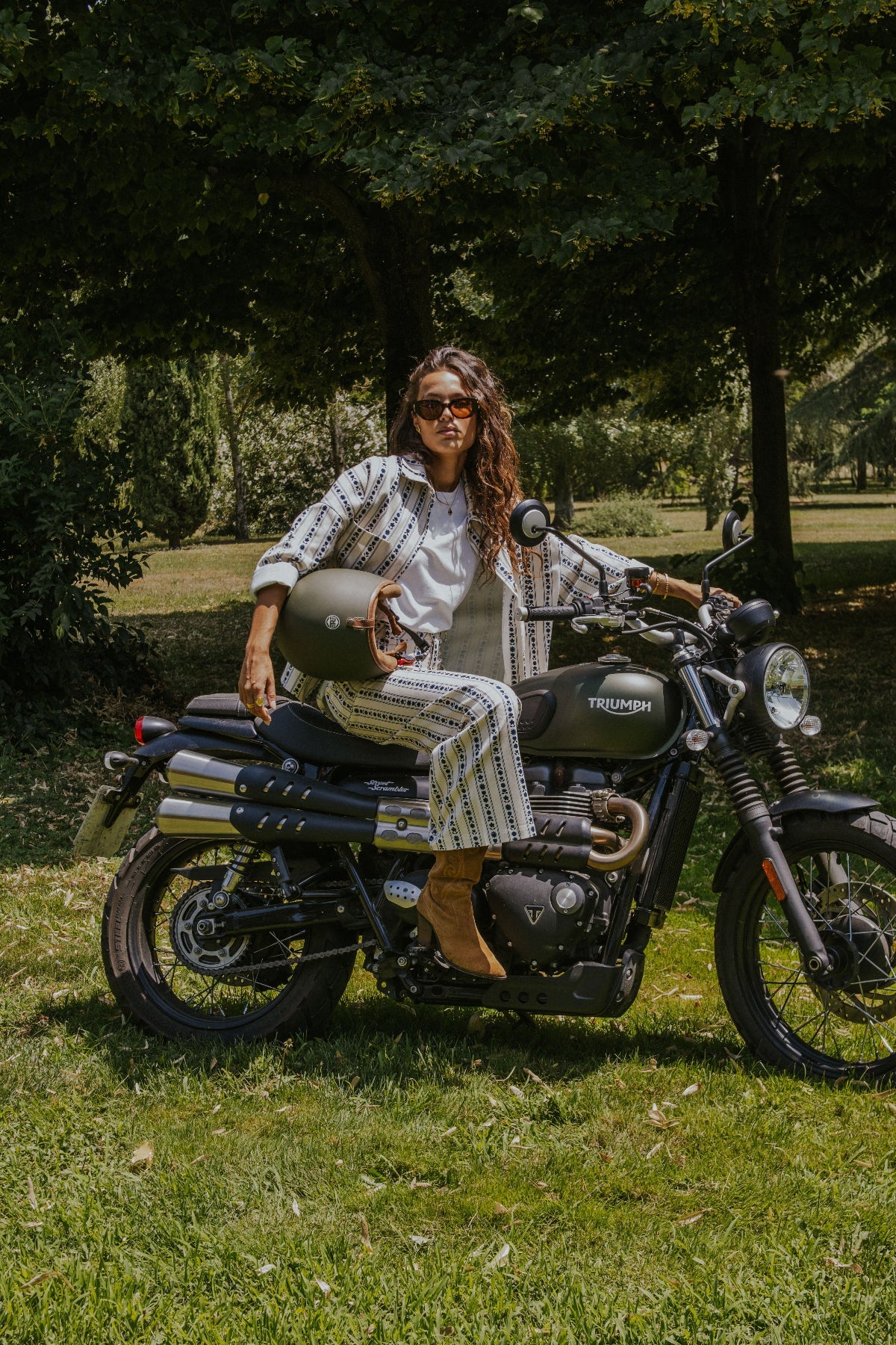 Celia Jacket Blue Flowers