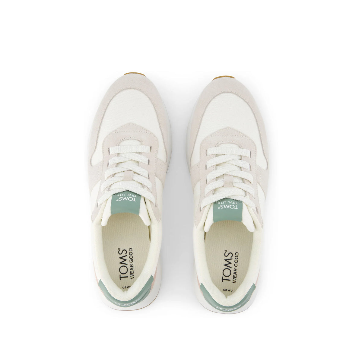 TOMS Women’s TRVL LITE Retro Runner Sneaker – Natural