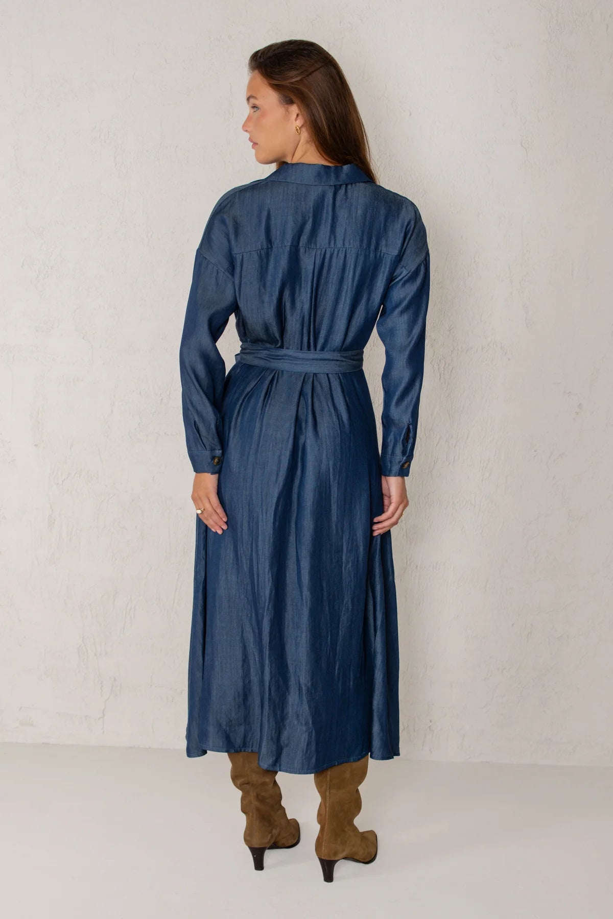 Carolina Dress Black Denim