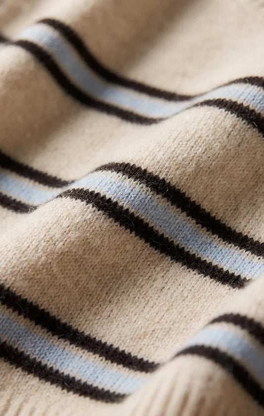 Z SUPPLY Gatewood Stripe Sweater Tee – Short-Sleeve Cotton-Blend Knit