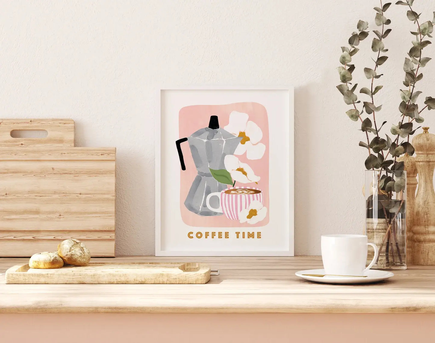 Coffee Time Art Print: 8x10”