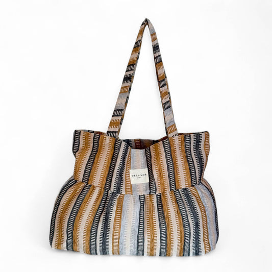 Medium Ruffle Tote Bag Tron