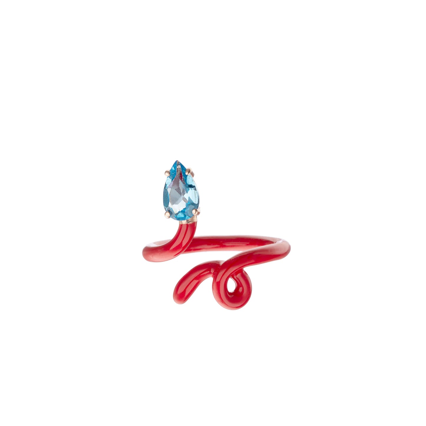 Baby Vine Ring Red