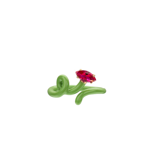Baby Vine Ring Green