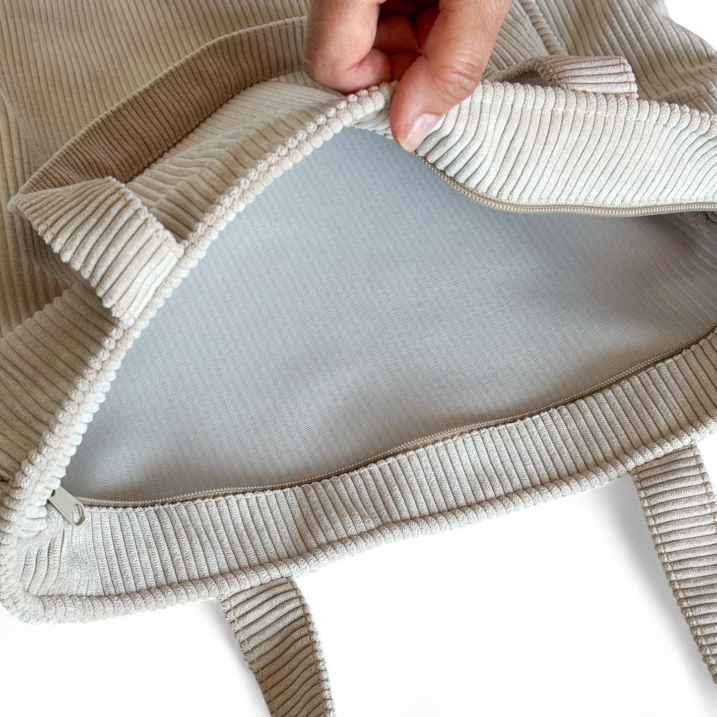 Zippered Tote Bag Tofe