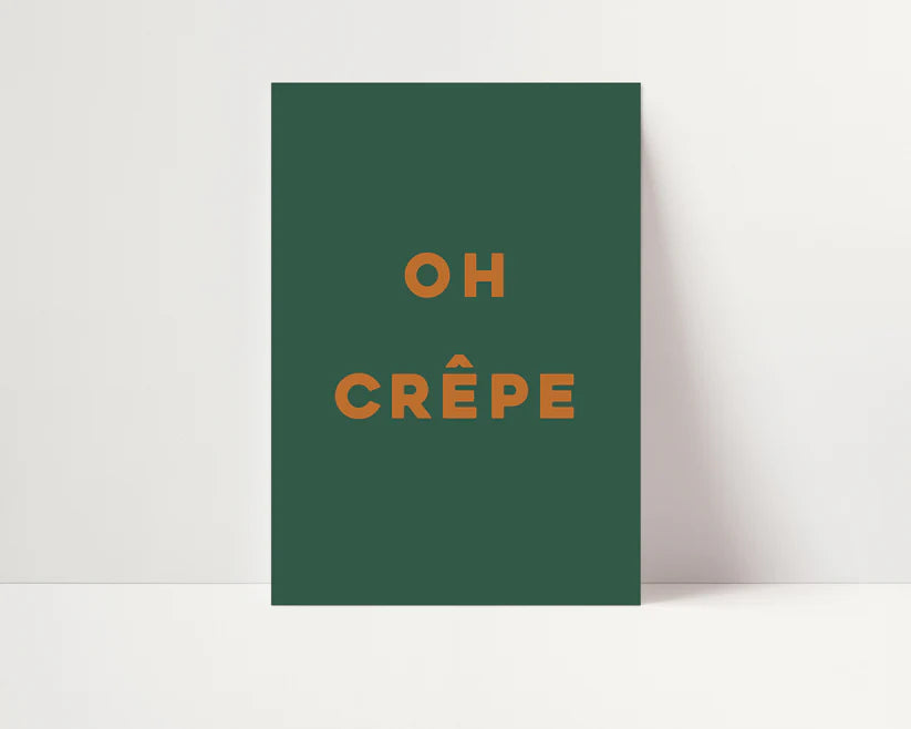 OH Crepe Print