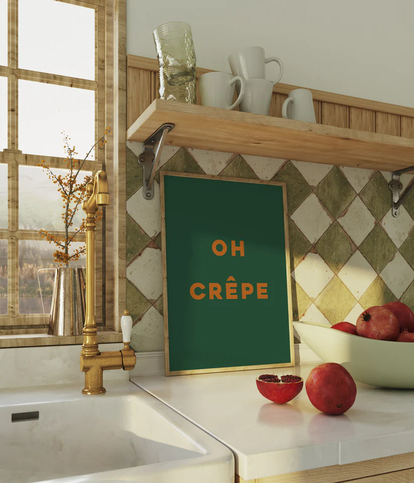 OH Crepe Print