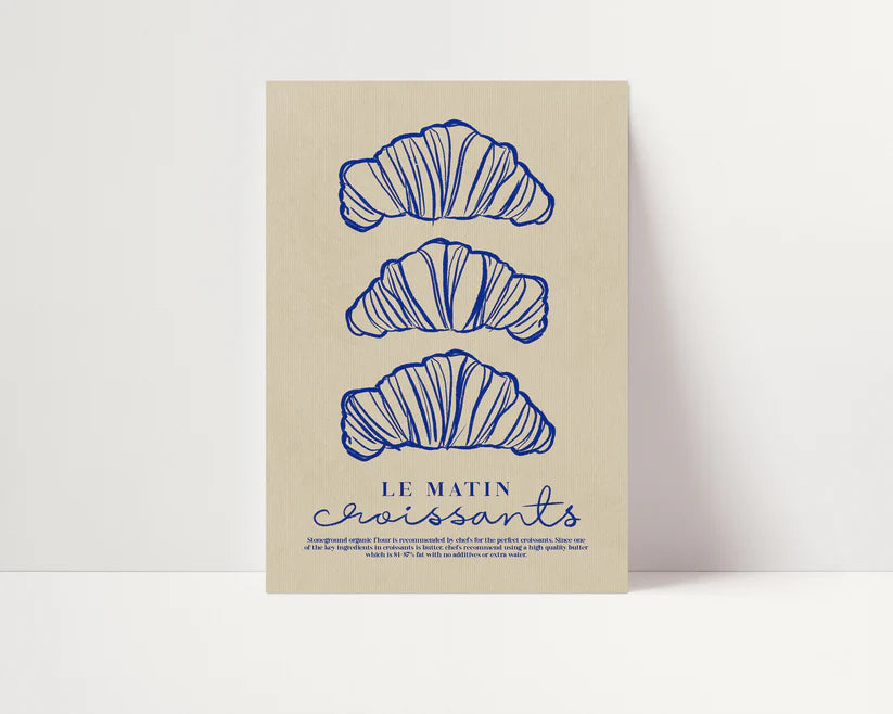Croissant Print