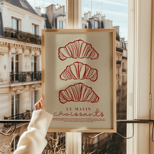 Croissant Print