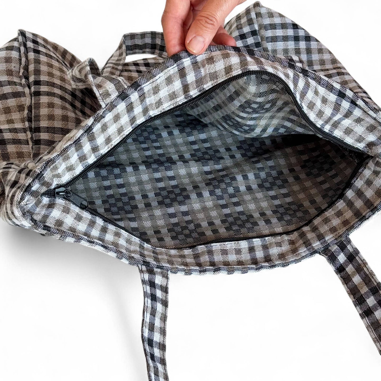 Zippered Tote Bag Lian