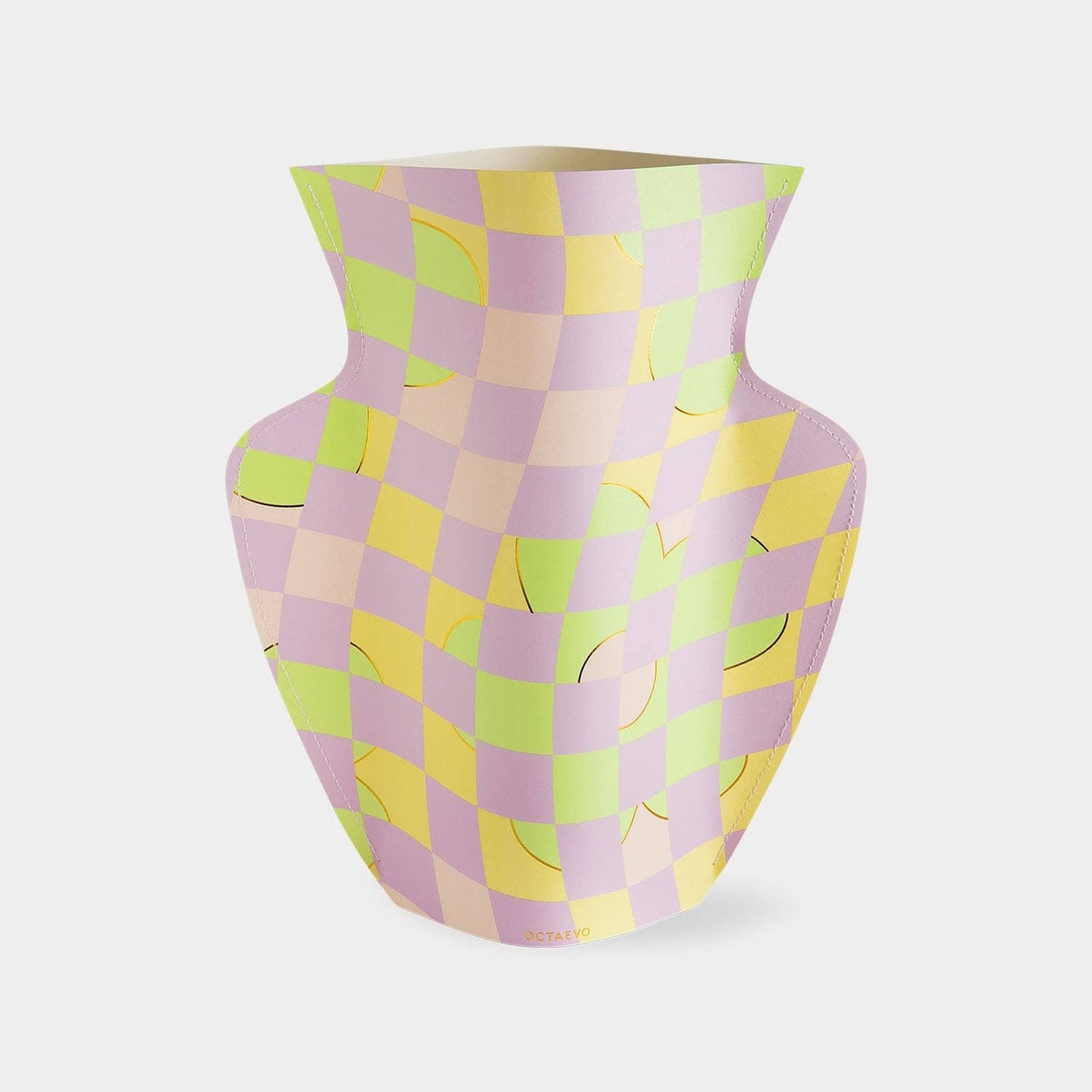 OCTAEVO Picnic Paper Vase, Flower Vase & Card Set
