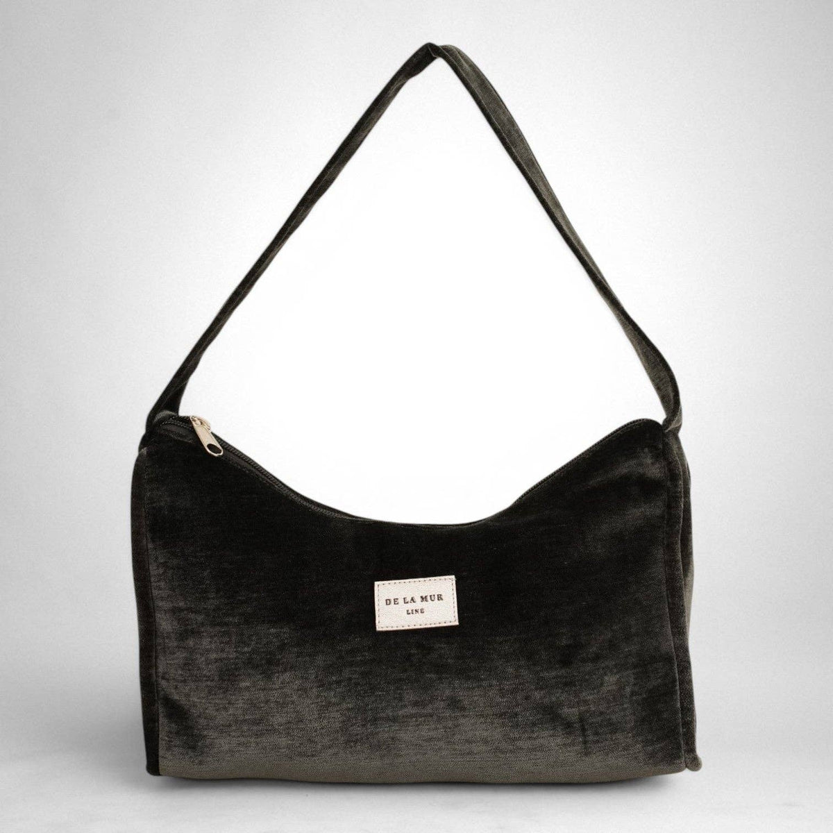 Velvet Evening Bag – Black