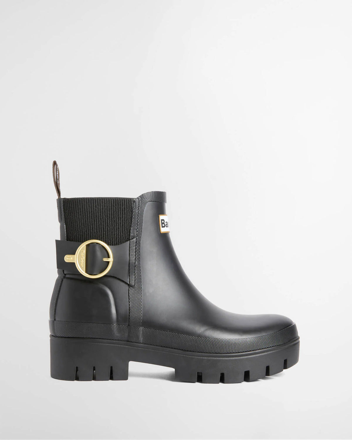 Barbour Hepburn Ankle Wellingtons in Black women’s rain boots