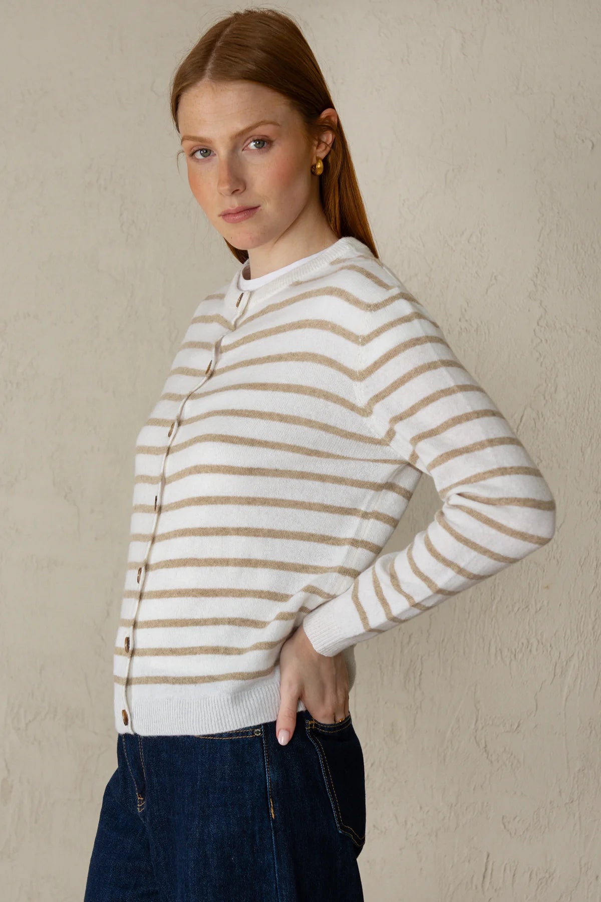 Macarena Striped Cardigan