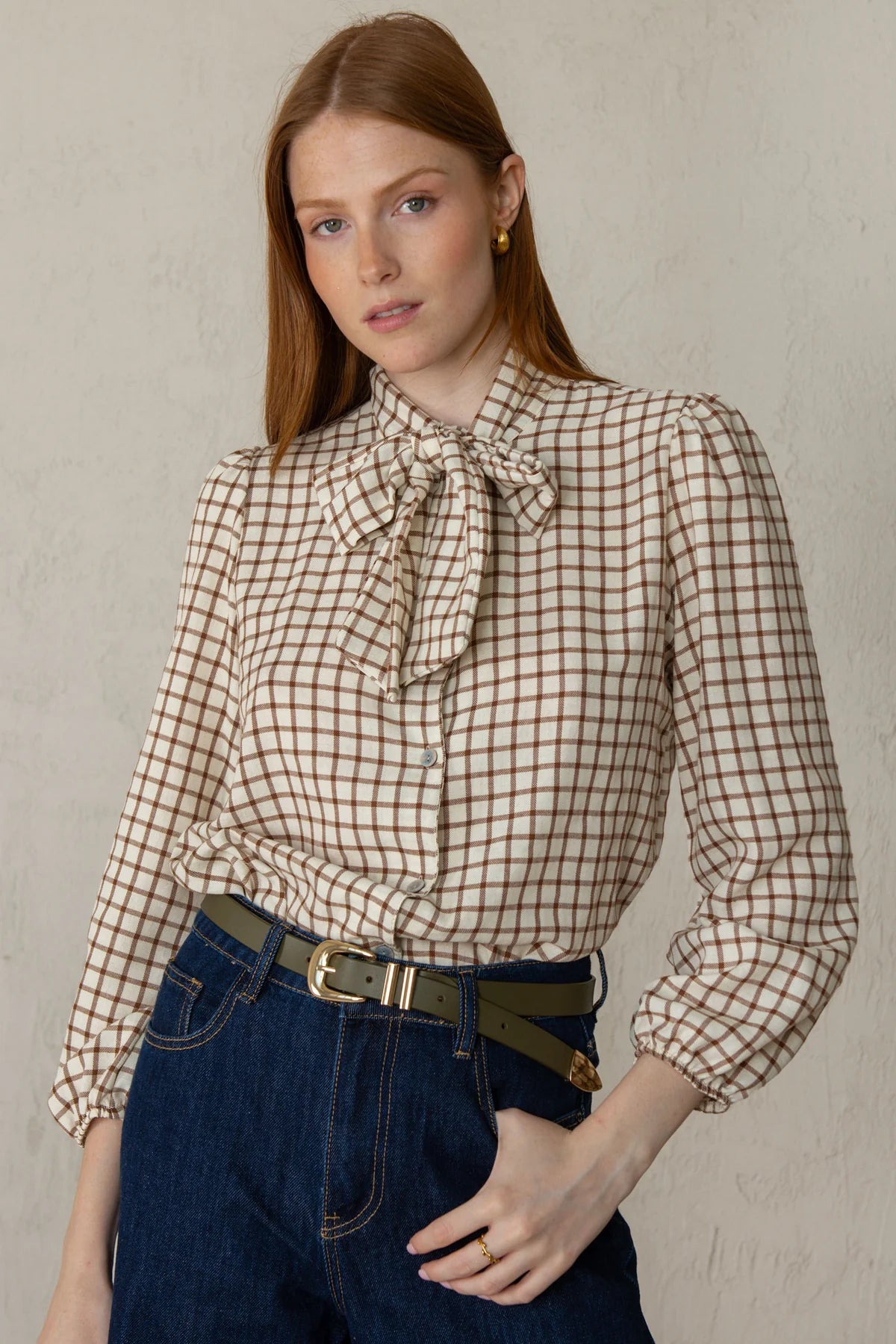 Carlota Blouse - Terracotta