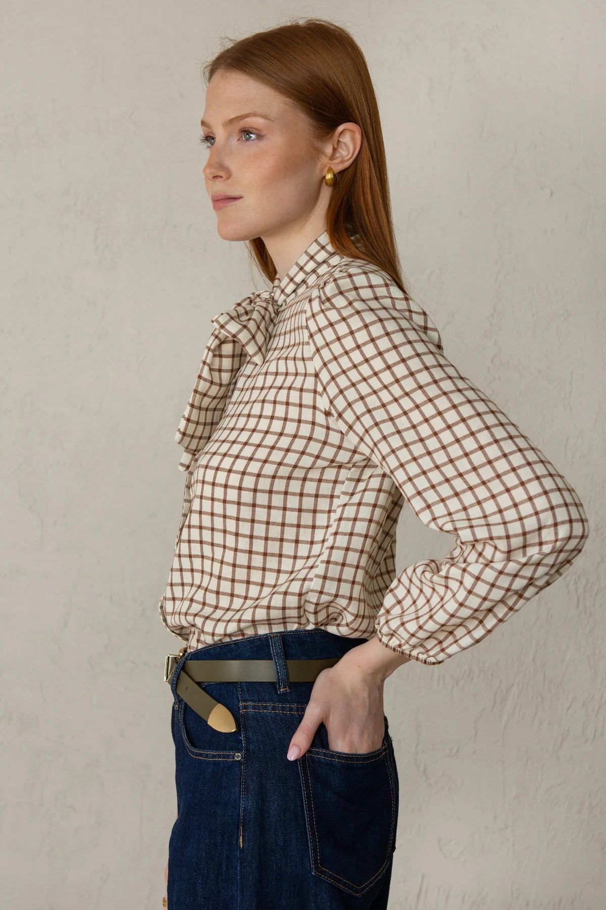 Carlota Blouse - Terracotta