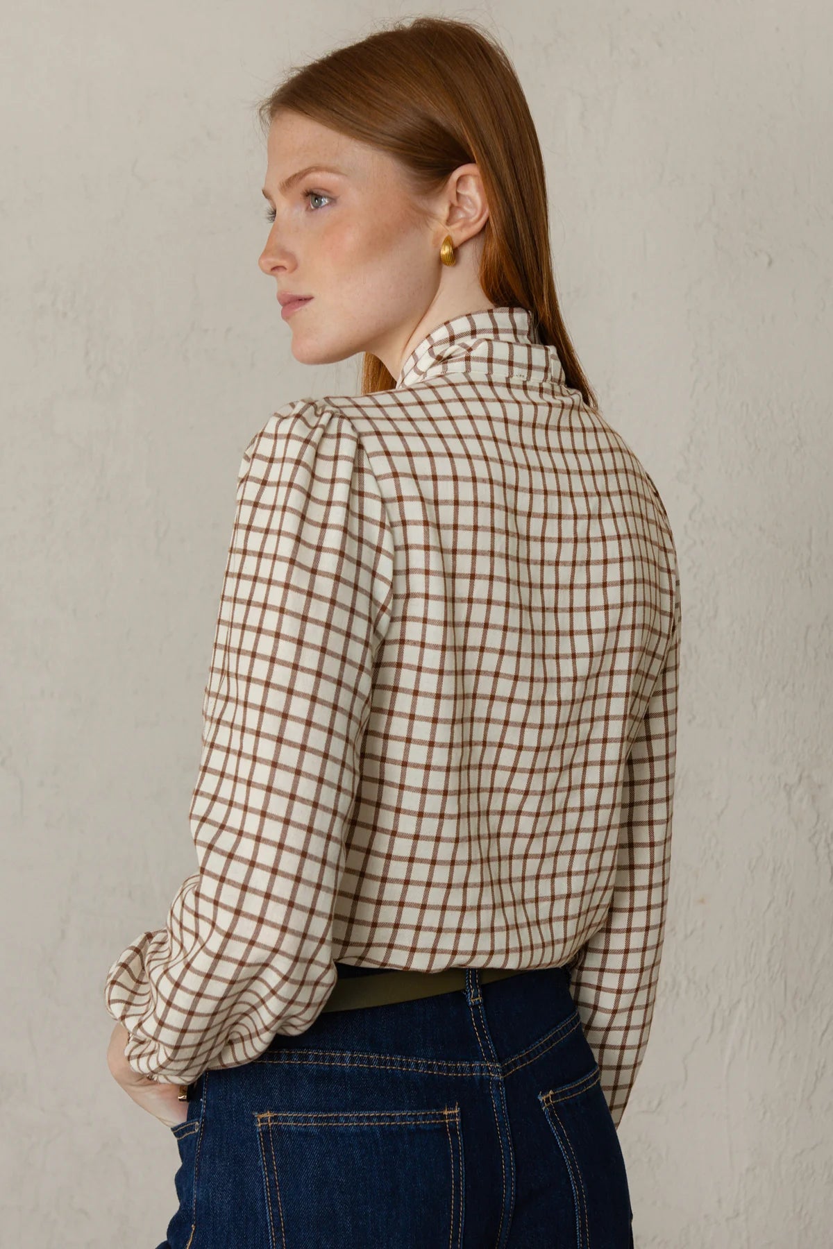 Carlota Blouse - Terracotta