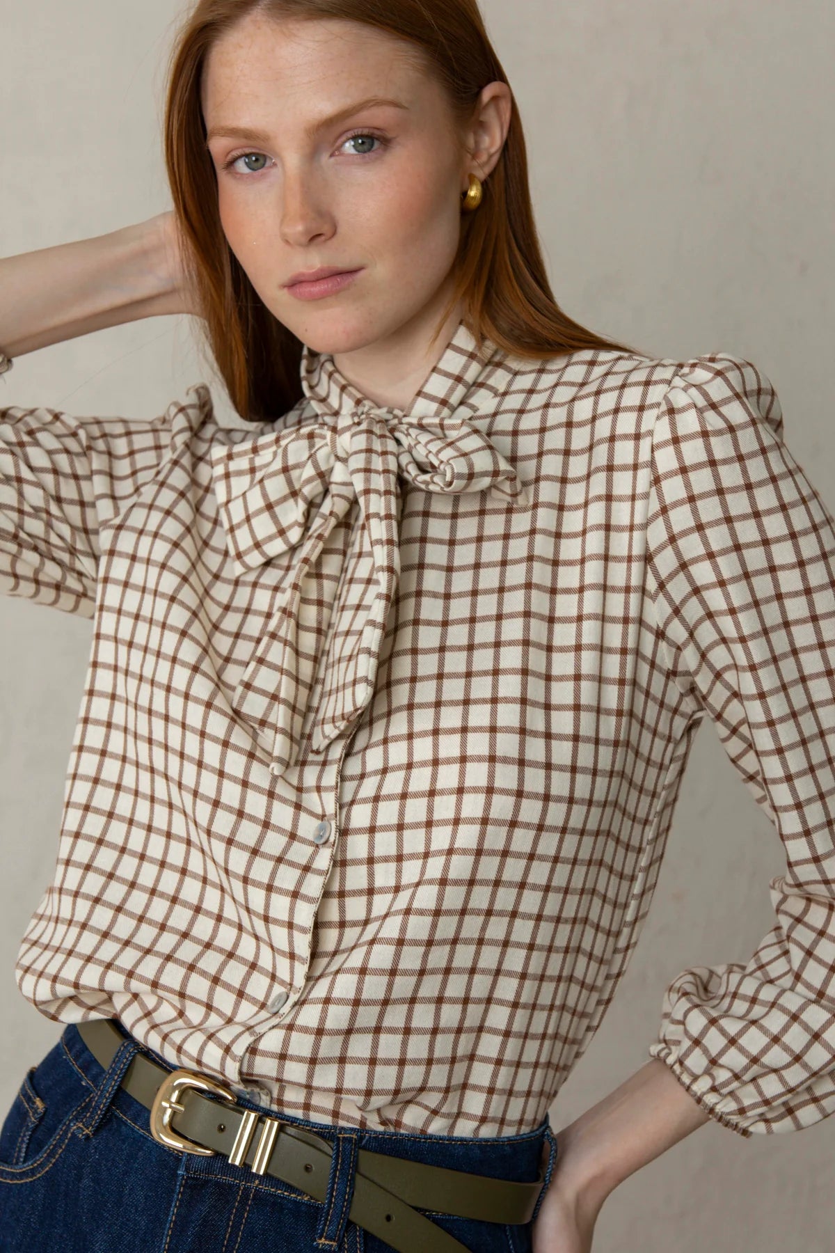 Carlota Blouse - Terracotta