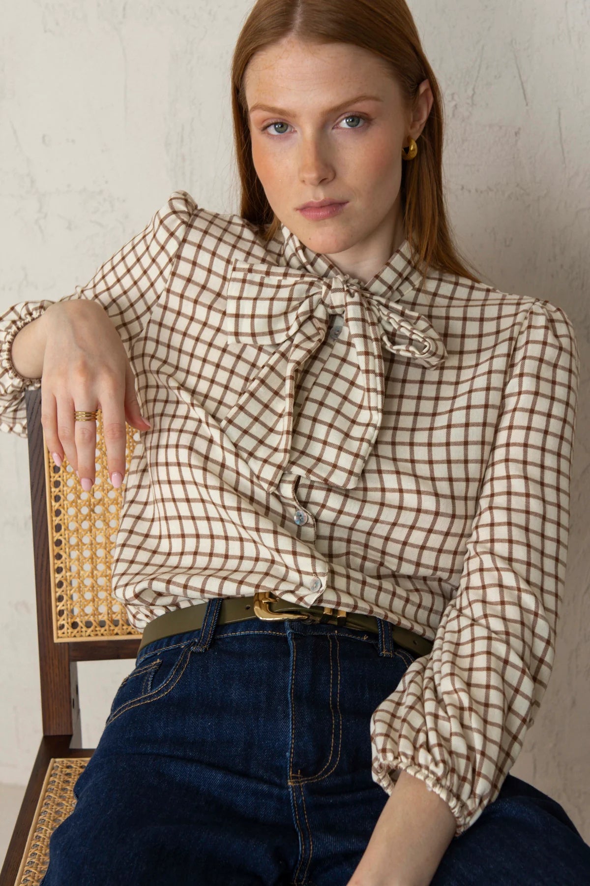 Carlota Blouse - Terracotta