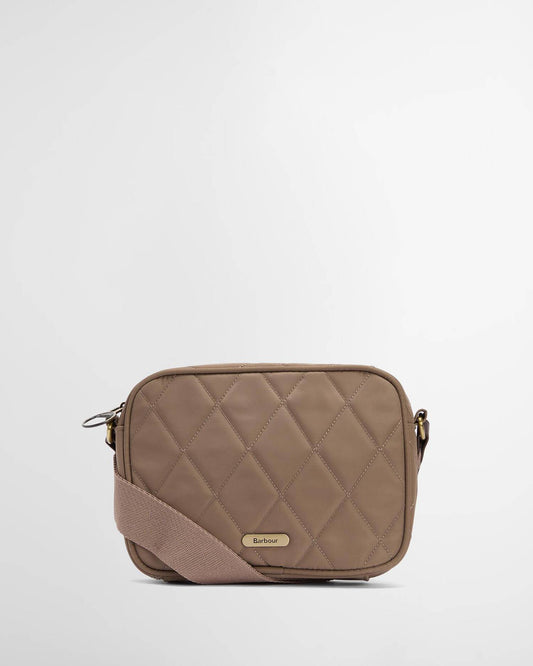 Barbour Quilted Crossbody Bag - Sand