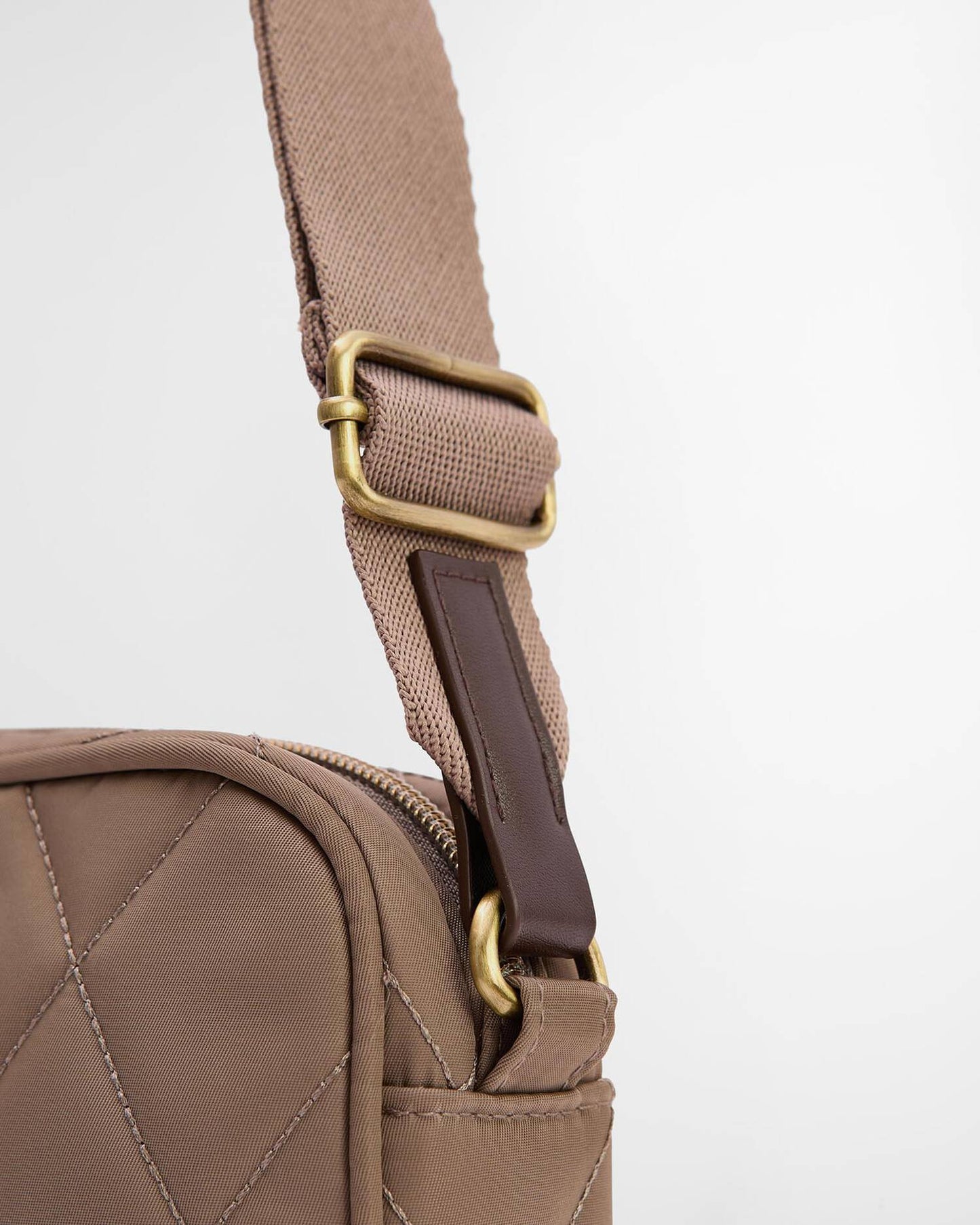 Barbour Quilted Crossbody Bag - Sand