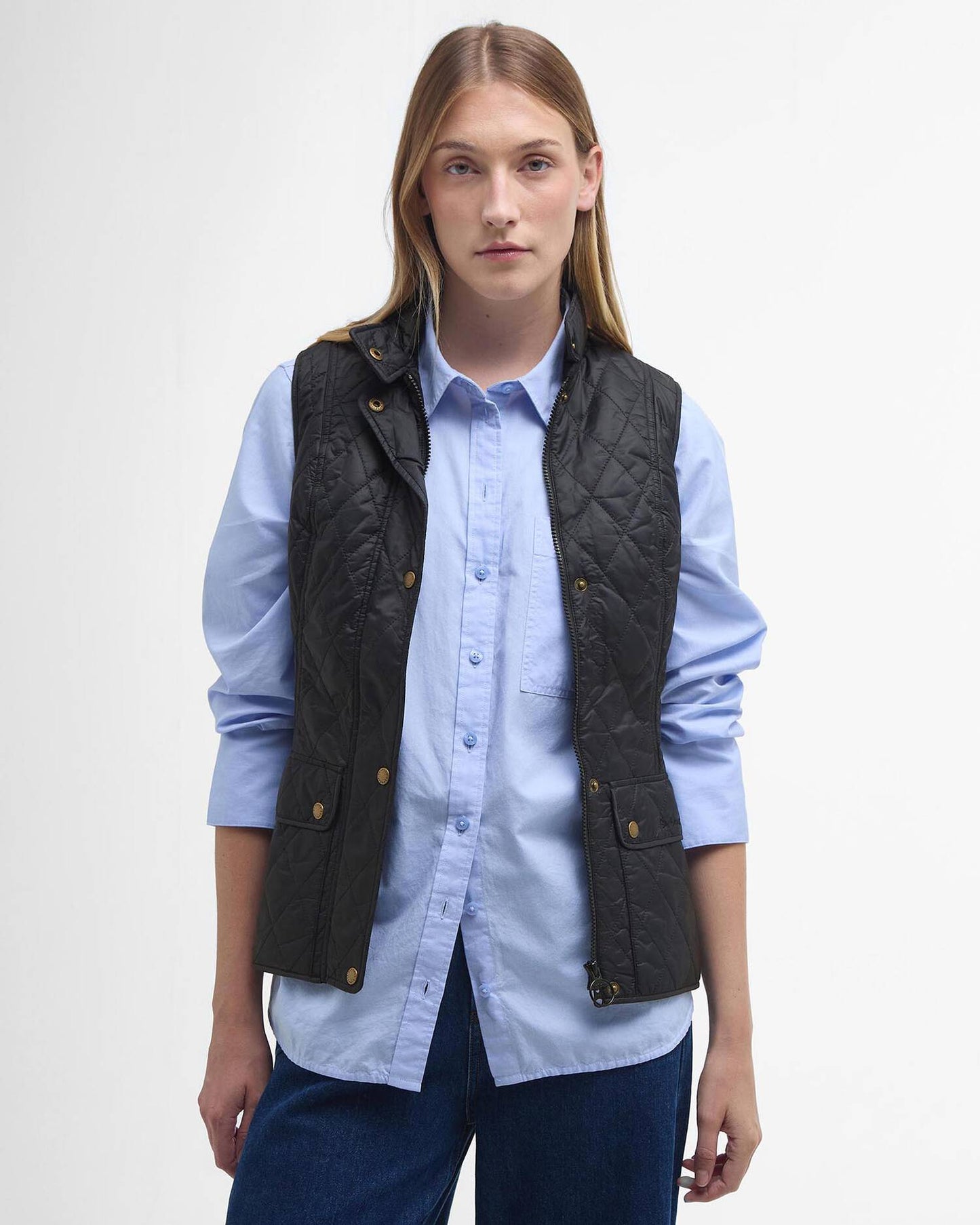 Barbour Otterburn Gilet - Black Quilted