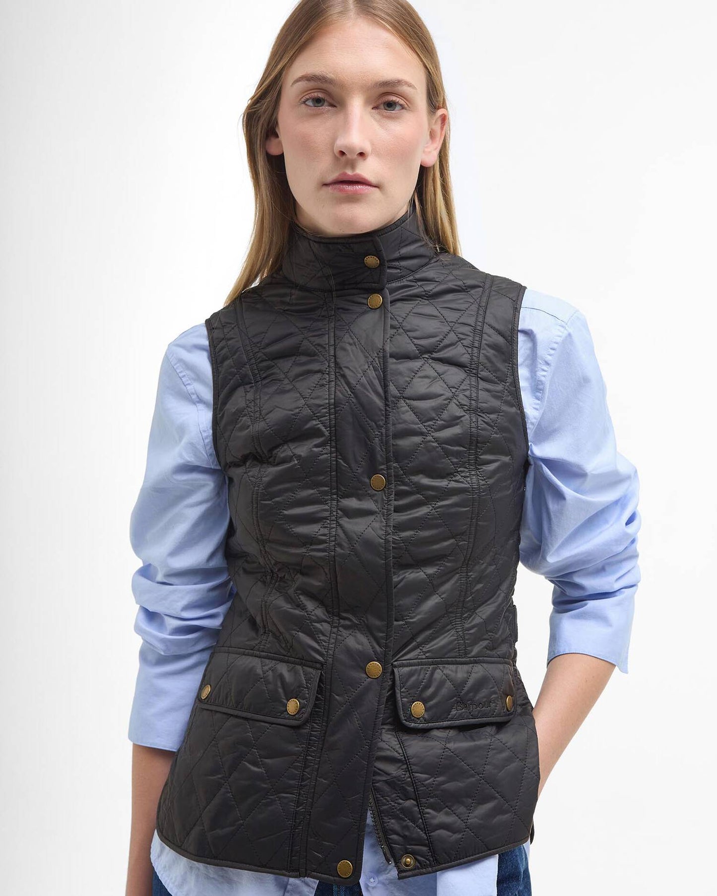 Barbour Otterburn Gilet - Black Quilted