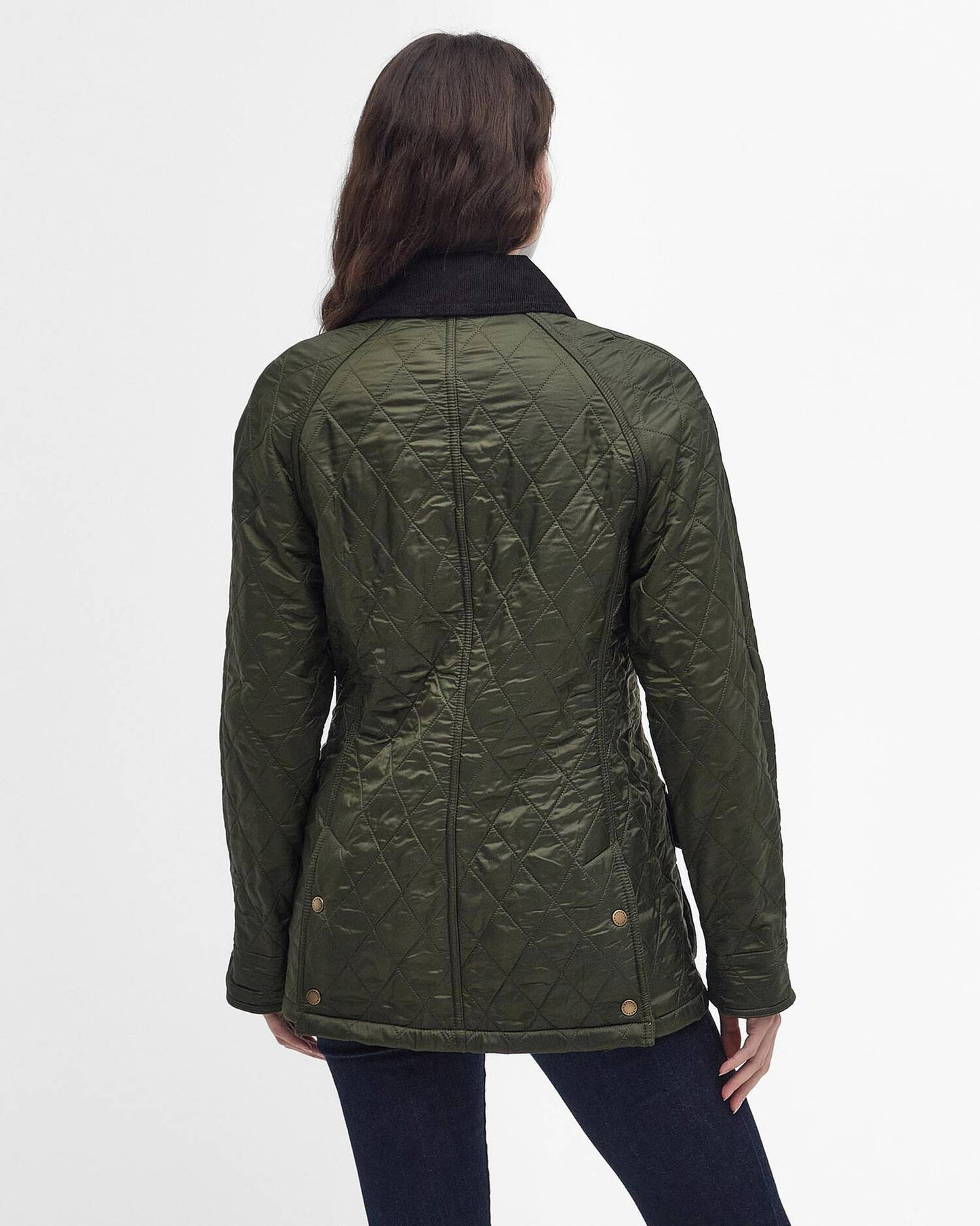 Barbour Beadnell Polar Quilt Jacket - Olive
