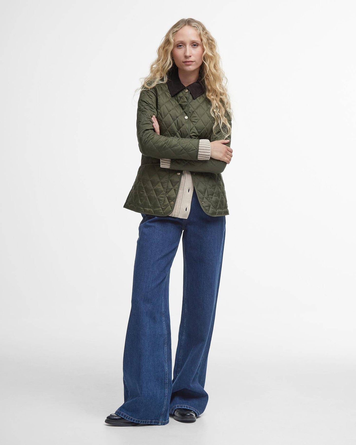 Barbour Annandale Quilted Jacket - Olive