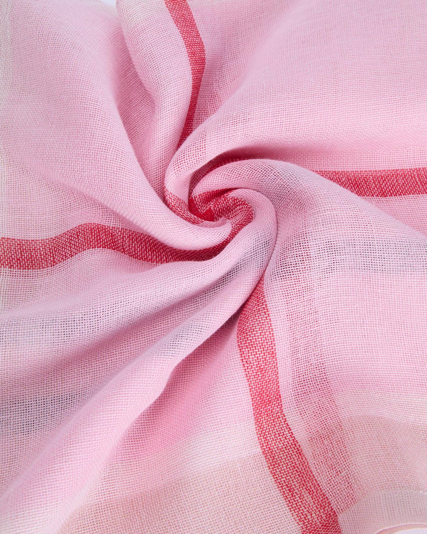 Barbour Abigail Tartan Scarf - Cherry Blossom
