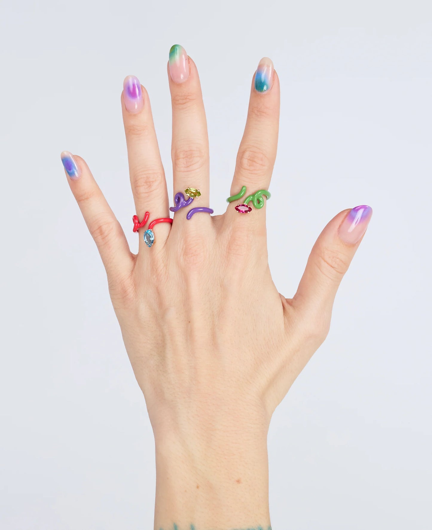 Baby Vine Ring Red