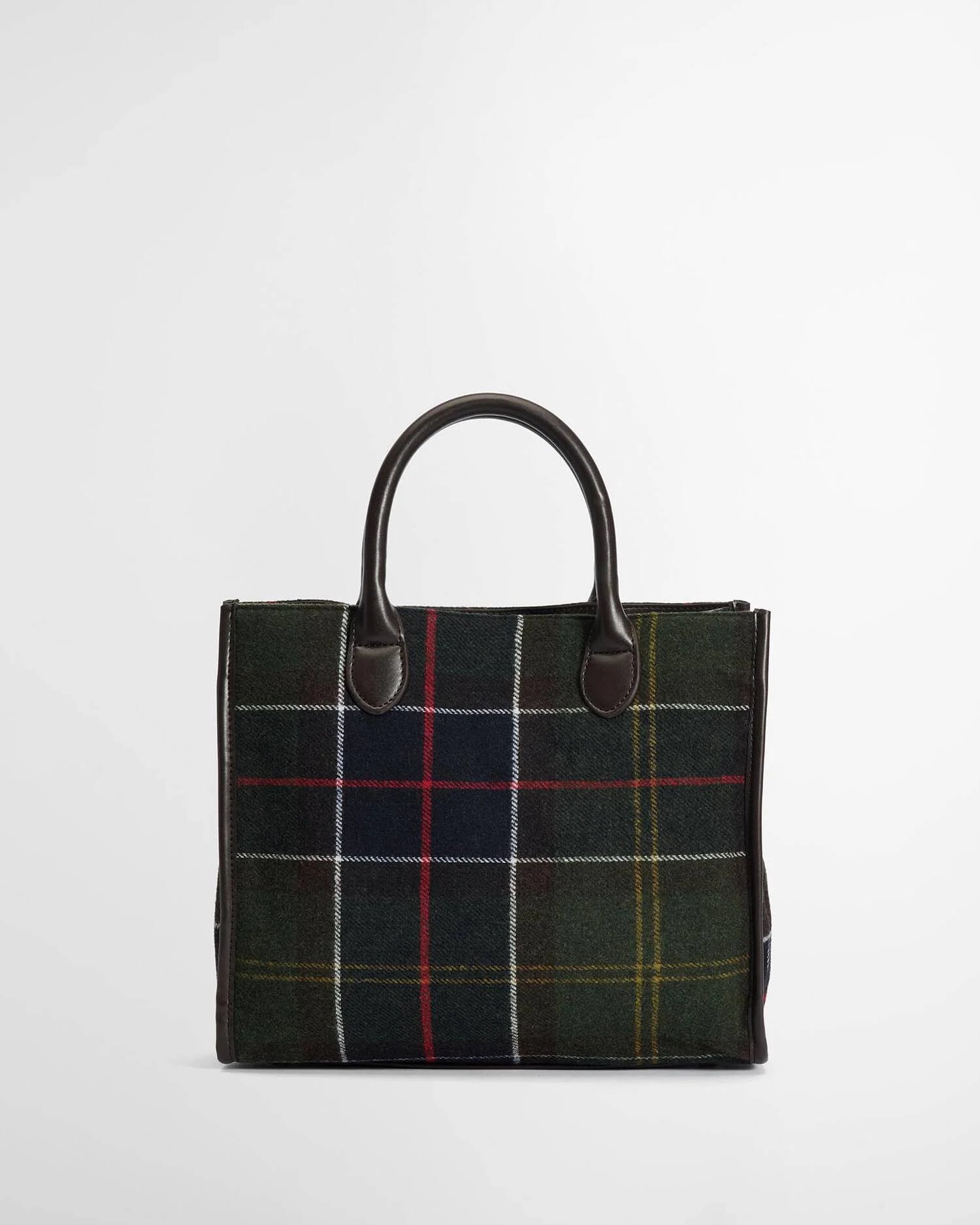 Classic Tartan detail on Barbour Barrhill bag