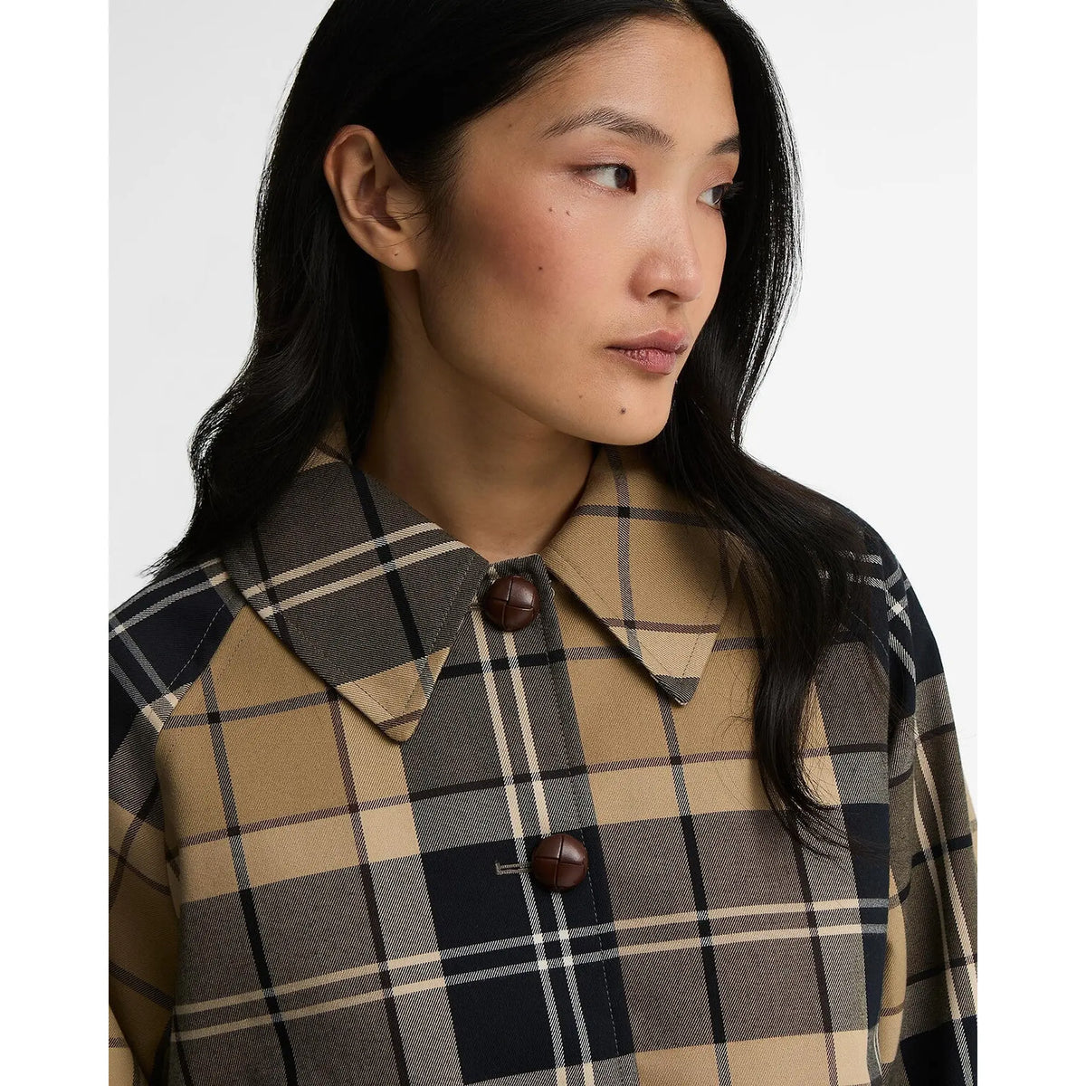Women’s Barbour Delilah checked jacket in Birchwood Dress tartan