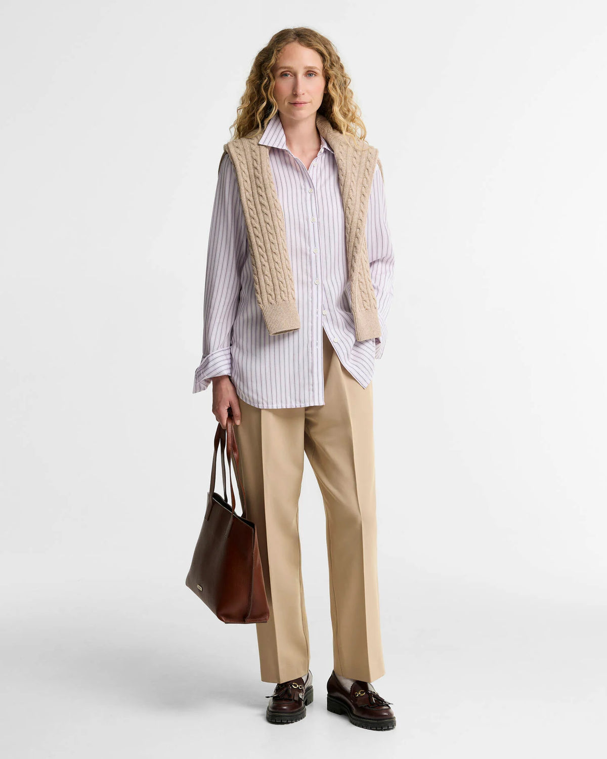Barbour Evangeline Striped Relaxed Shirt for women