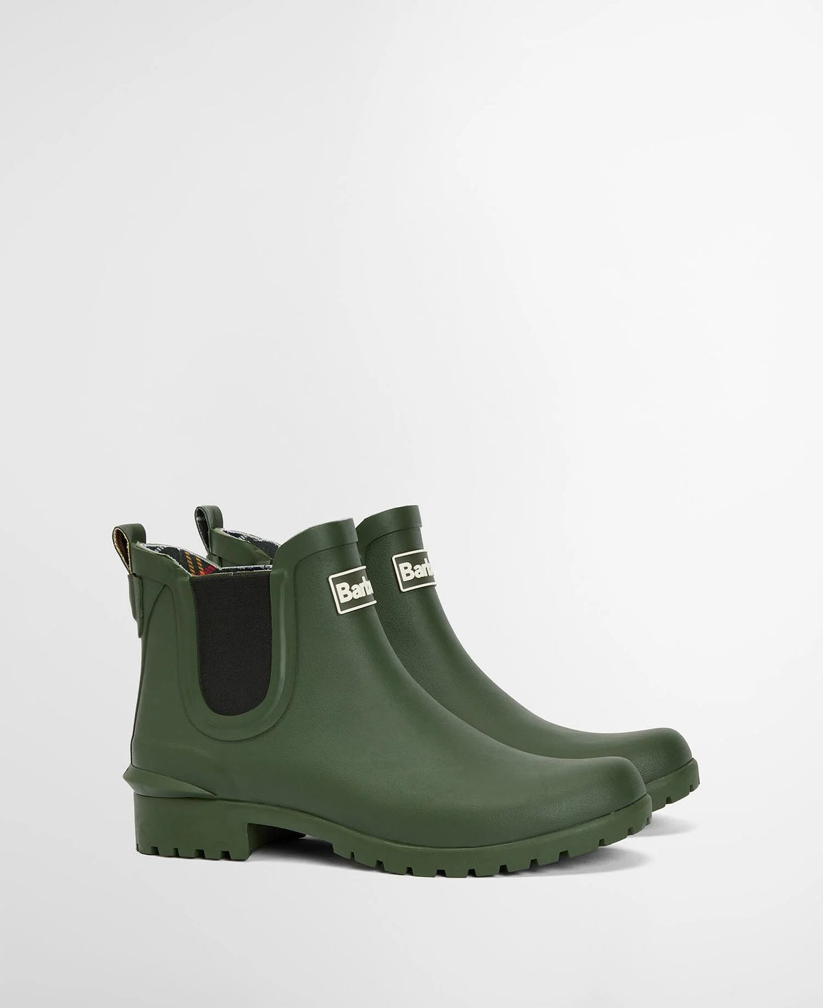 Barbour Women’s Wilton Chelsea Wellington Boots – Olive