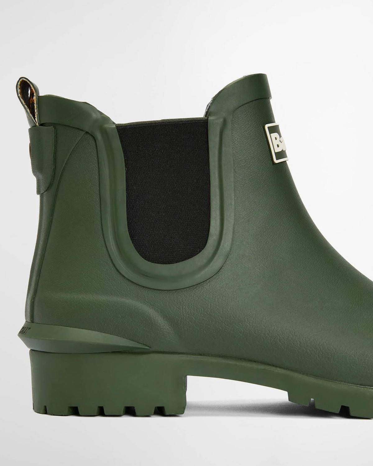 Barbour Women’s Wilton Chelsea Wellington Boots – Olive